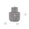 Woven Rope Hanging Pendant Lamp